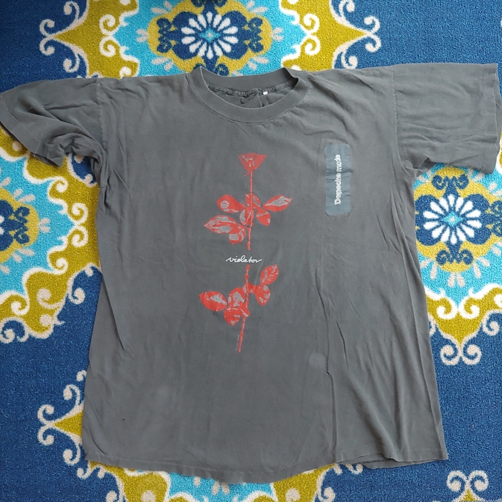 Vintage 1990 Depeche Mode Violator Tour Shirt